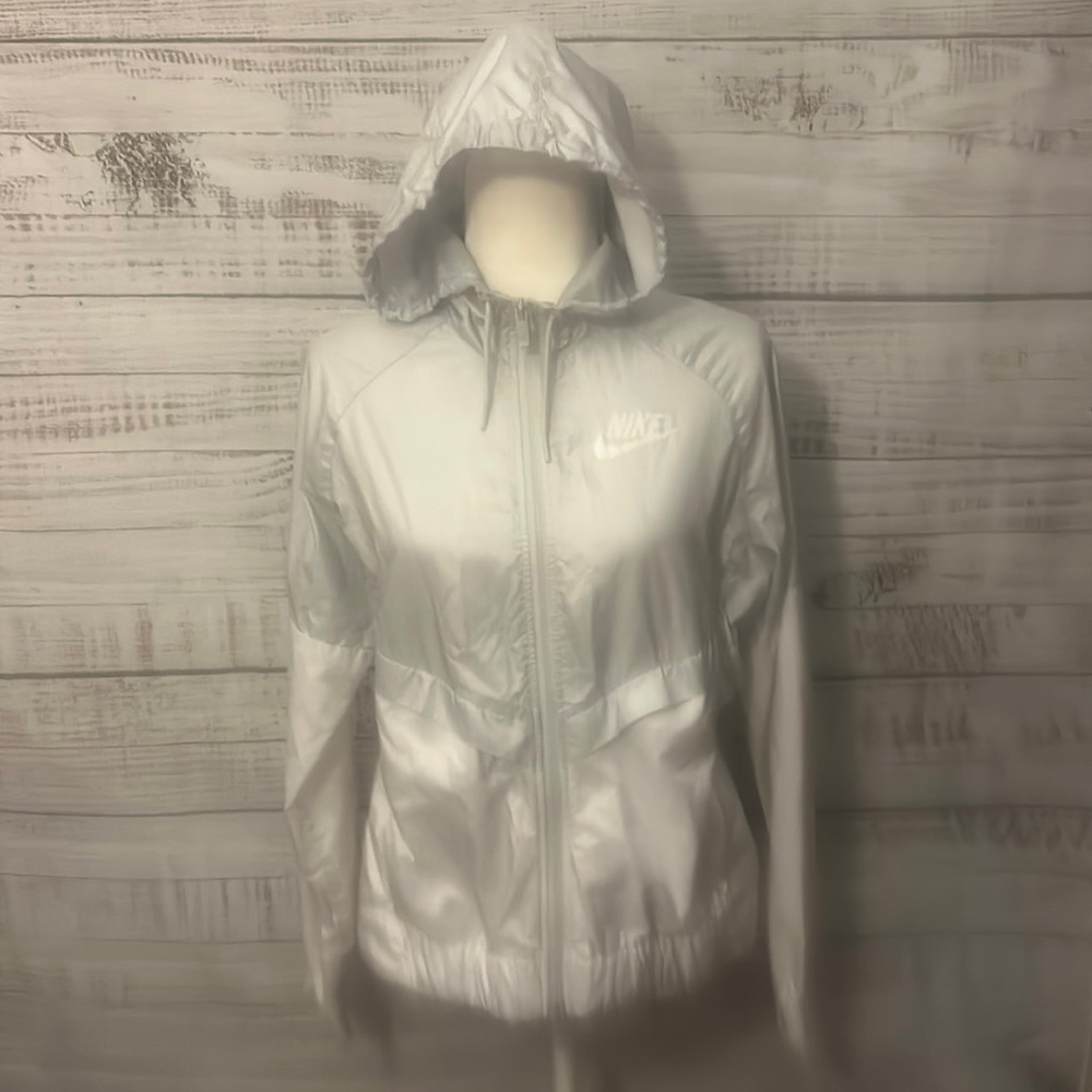 Gray Nike running jacket size medium